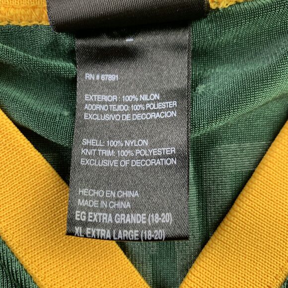 Green Bay Packers Jersey Youth Extra Large Reebok Aaron Rodgers #12 NFL Football - Picture 12 of 13